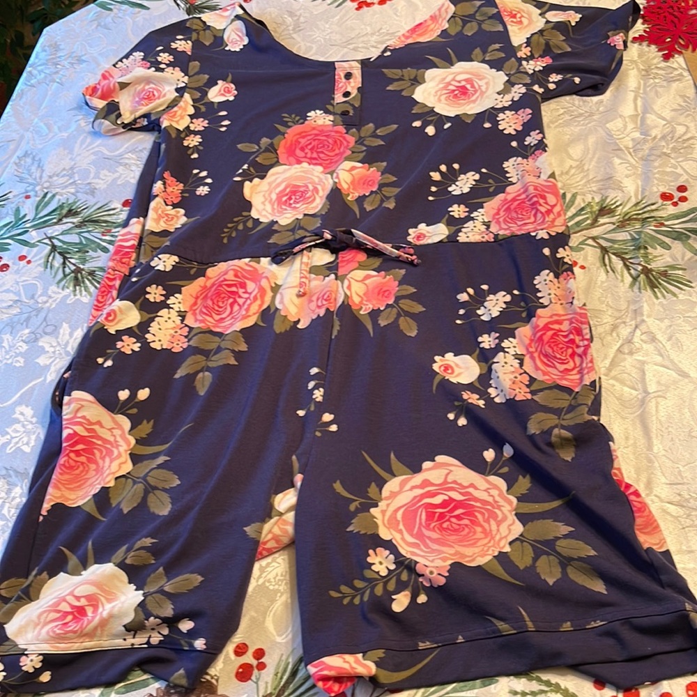 Floral lularoe romper